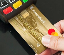 Gold International credit card