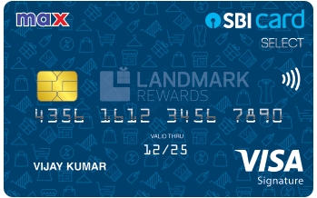 Max SBI Card SELECT