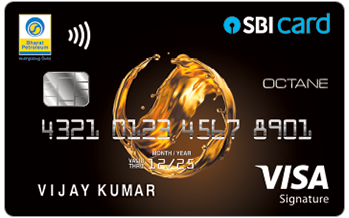 BPCL SBI Card OCTANE