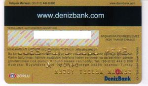 Deniz Platinum Card