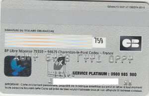 Banque Populaire Visa Platinum