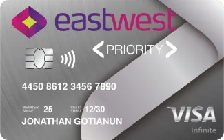 EastWest Priority Visa Infinite