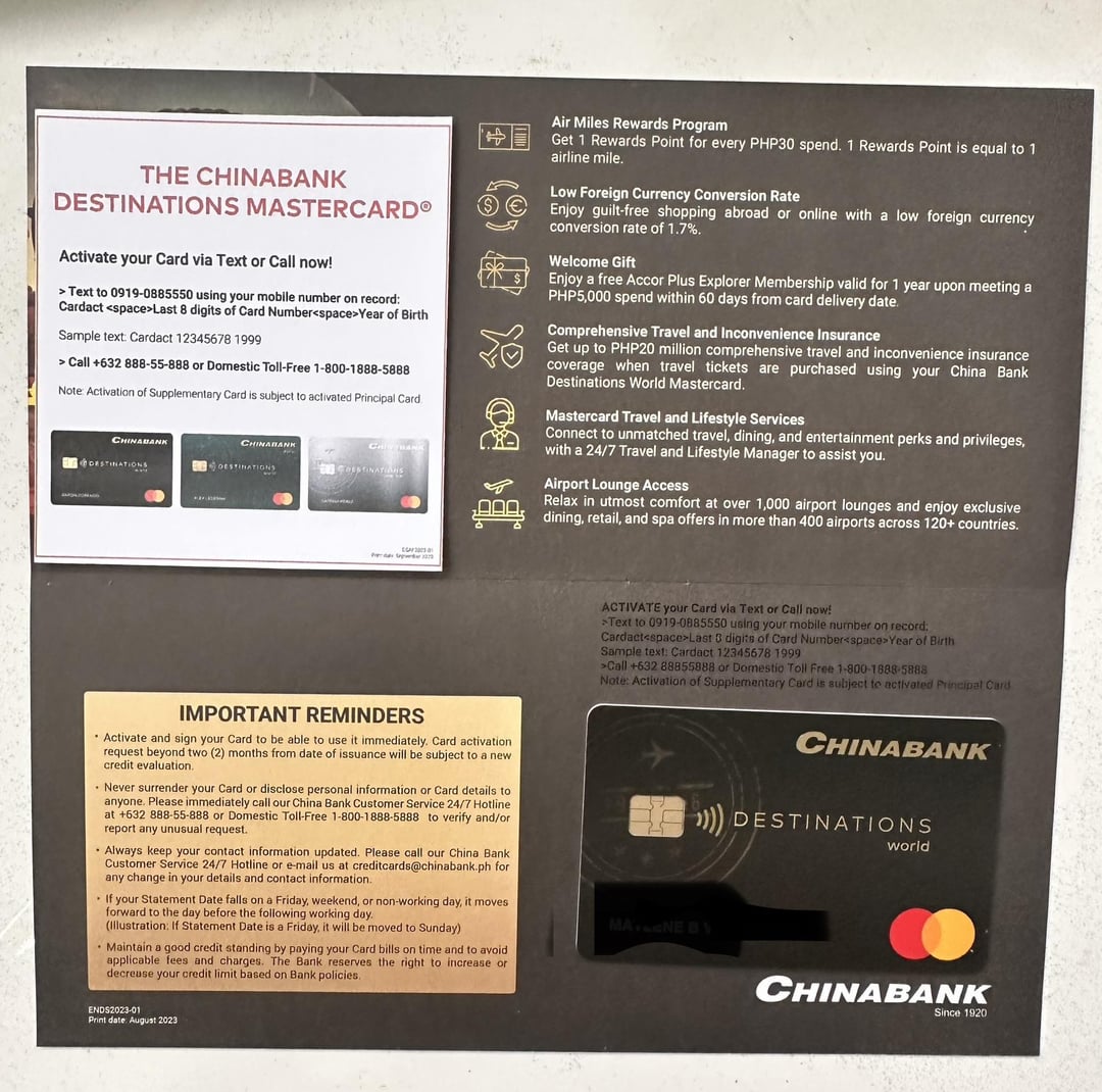 Chinabank World Mastercard