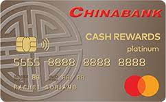 Chinabank Cash Rewards Mastercard
