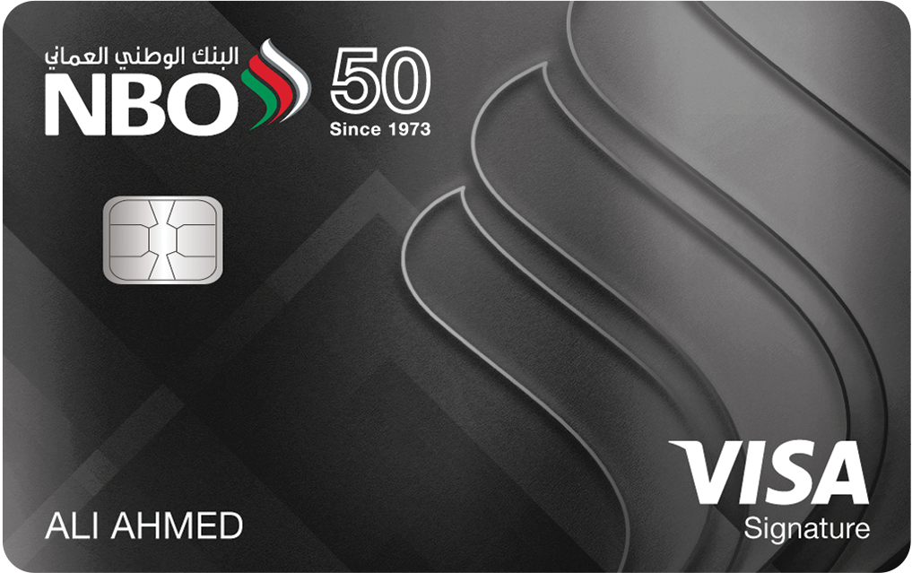 VISA SIGNATURE CREDIT CARD