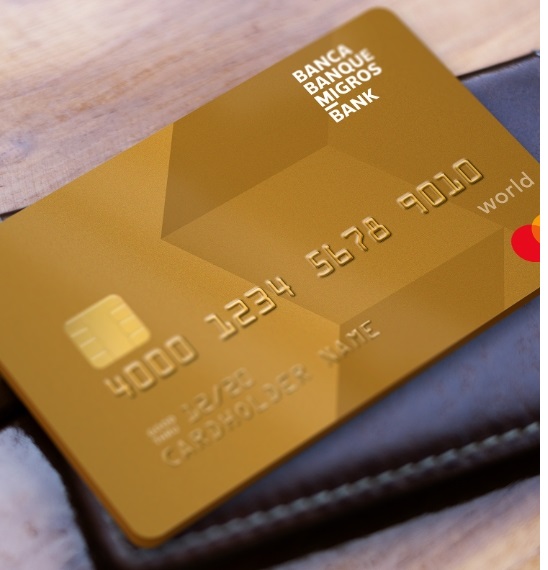 Visa and Mastercard Gold