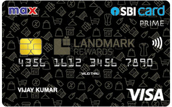 Max SBI Card PRIME
