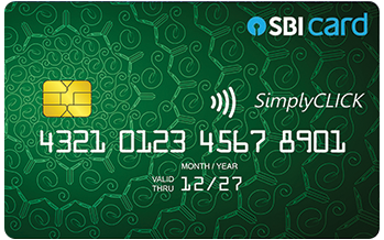 SimplyCLICK SBI Card