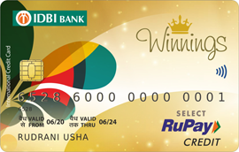 Winnings Credit Card