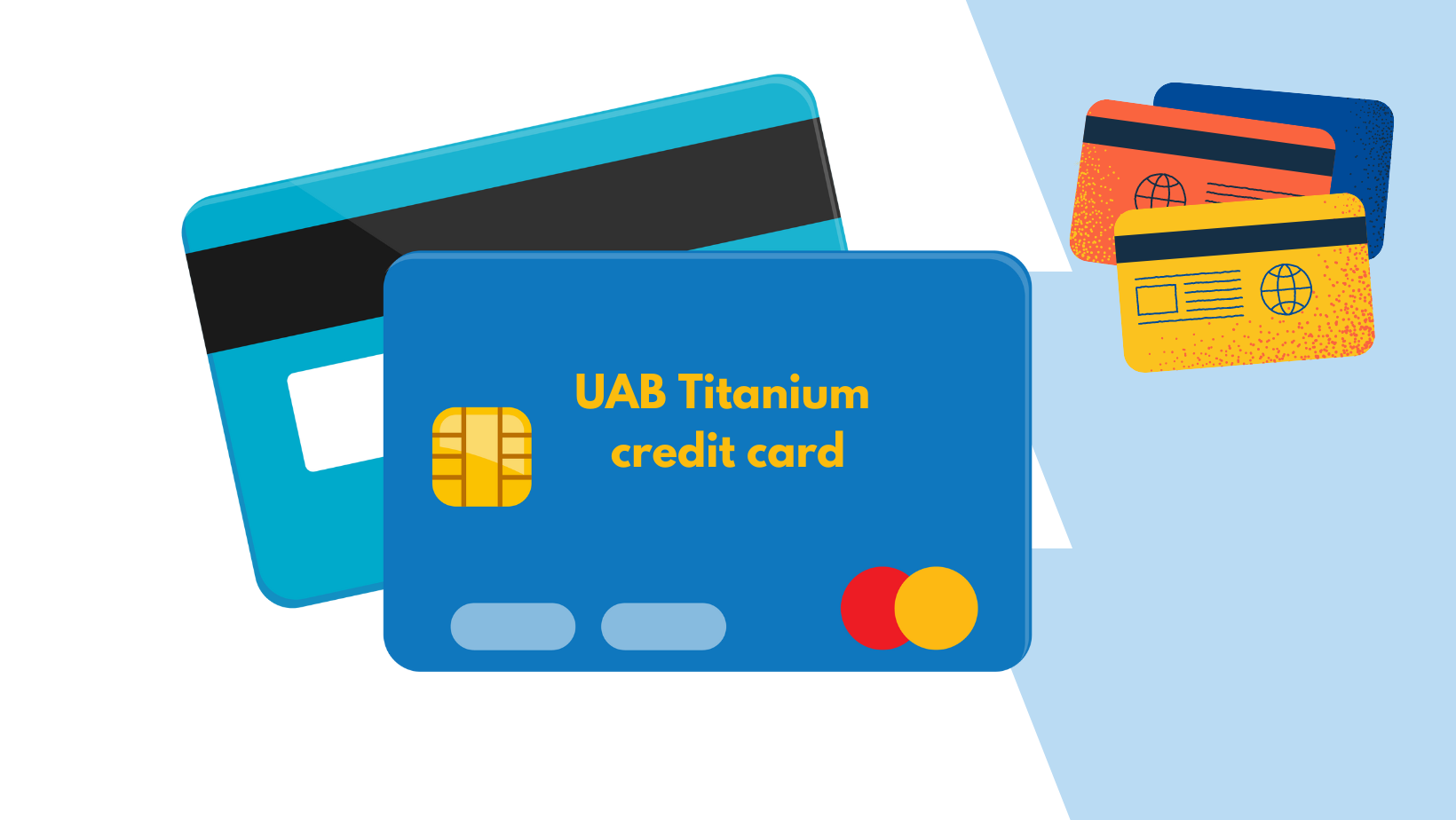 Titanium credit card